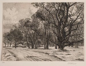 Vinter i skoven af Vilhelm Kyhn