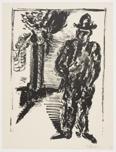 Blad fra "Klingens Kunstnermappe Nr. 2" af Vilhelm Lundstrøm