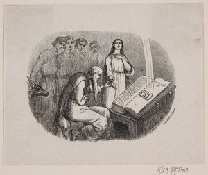 Illustration til H. C. Andersens eventyr og historier af Vilhelm Pedersen