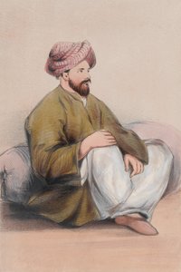 Major Eldred Pottinger, Bombay Artillery, tilknyttet den politiske tjeneste