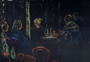 Publikum i London club, 2009 af Vincent Alexander Booth