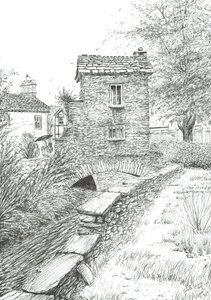 Bridge House Ambleside, 2019 af Vincent Alexander Booth