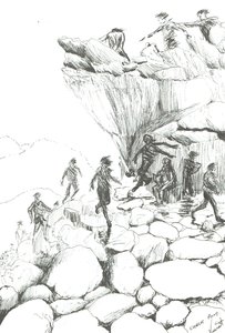 Kontrolpunkt på topmødet, 2008 af Vincent Alexander Booth