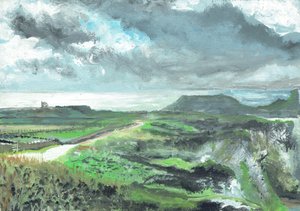 Gower Point, 1991, (akryl på lærredstavle) af Vincent Alexander Booth