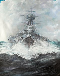 HMS Hood (2), 2016, af Vincent Alexander Booth