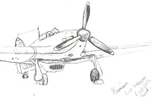 Hawker Hurricane, 2013 af Vincent Alexander Booth