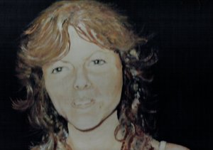 Jane, 1989, (olie på lærredstavle) af Vincent Alexander Booth
