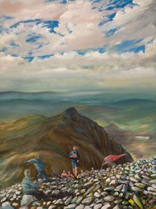 Johnny ved checkpoint 1, 2024 af Vincent Alexander Booth