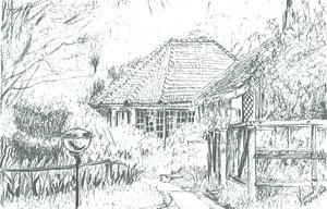 Værelser på hotellet, Lake Naivasha, 2006 af Vincent Alexander Booth