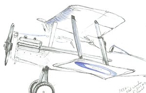 SE5-A ved Old Warden, 2013 af Vincent Alexander Booth