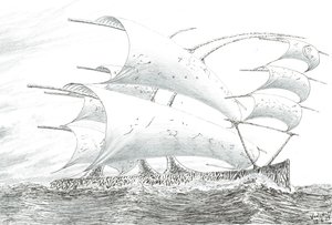 Stormskabere Great Bear Lake, 2023 af Vincent Alexander Booth