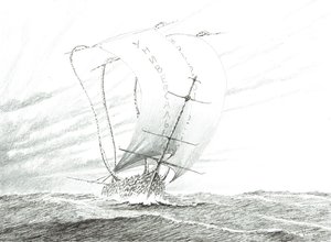 Stormskabere Penzhinskaya Guba, 2022 af Vincent Alexander Booth