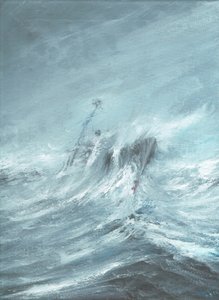 USS Hull tabte i Stillehavstyfonen den 18. december 1944, 2019 af Vincent Alexander Booth