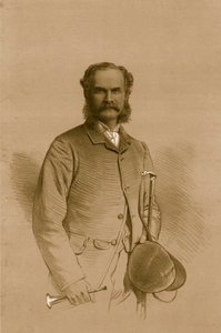 Oberstløjtnant A.M.Calvert, 1879. af Vincent Brooks Day and Son