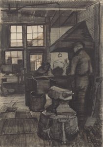 Smedje, 1882. af Vincent van Gogh