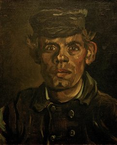 Portræt af en bonde, 1885. af Vincent van Gogh