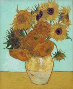 Solsikker, 1888. af Vincent van Gogh