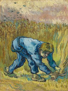 The Reaper after Millet, 1889. af Vincent van Gogh