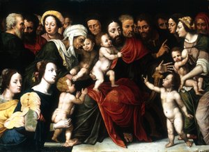Jesus med de små børn, c1559-1589