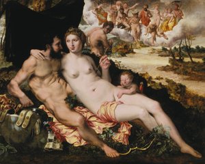 Mars og Venus, midten af det 16. århundrede..