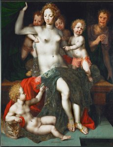 Satyr og Antiope ...