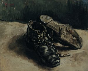 Et par sko, 1886 af Vincent van Gogh