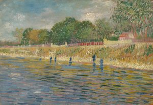 Bank of the Seine af Vincent van Gogh