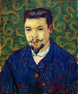 Portræt læge Felix Rey af Vincent van Gogh