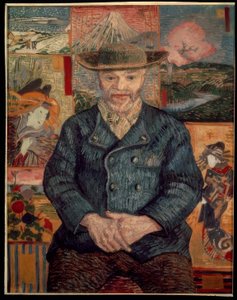 Portræt af Pere Tanguy af Vincent van Gogh