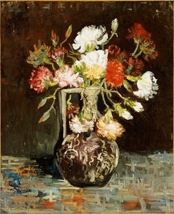 Buket blomster af Vincent van Gogh