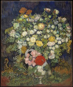 Buket blomster i en vase