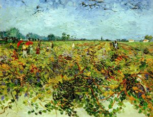 Den grønne vingård af Vincent van Gogh