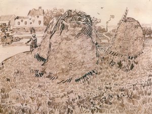 Dyngen af ​​halm af Vincent van Gogh