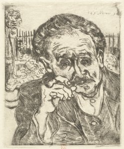 Dr. Gachet (Man with a Pipe) af Vincent van Gogh