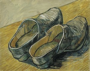 Et par lædersko. 1889 af Vincent van Gogh