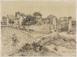 Gård i Provence af Vincent van Gogh