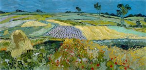 Marker i nærheden af Auvers af Vincent van Gogh