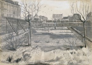 Blomsterplanteskole på Schenkweg i Haag af Vincent van Gogh