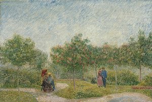 Have med par: Square Saint-Pierre. 1887 af Vincent van Gogh
