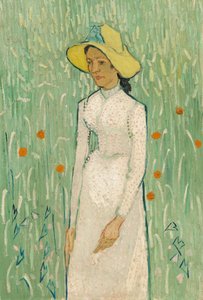 Pige i hvidt af Vincent van Gogh