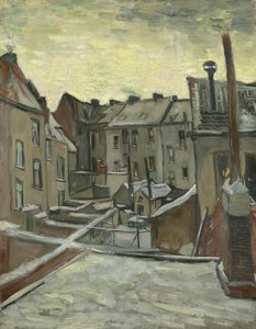 Huse set bagfra af Vincent van Gogh