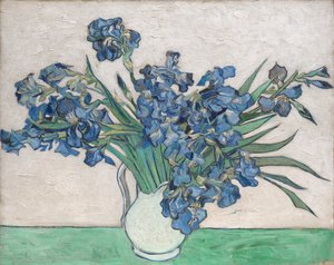 Iriser, 1890. af Vincent van Gogh