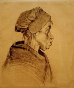 Hovedet af en kvinde af Vincent van Gogh