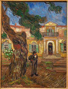 Saint-Paul-hospitalet i Saint-Remy-de-Provence af Vincent van Gogh