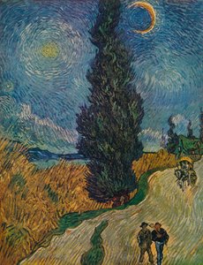 Cypresvejen, 1890 af Vincent van Gogh
