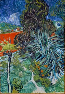 Doktor Gachets have i Auvers sur Oise (Auvers-sur-Oise) Maleri af Vincent van Gogh (1853-1890) 1890 Søn. 0,73x0,52 m Paris, Orsay Museum af Vincent van Gogh