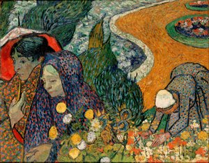 Minde om haven ved Etten (Ladies of Arles af Vincent van Gogh