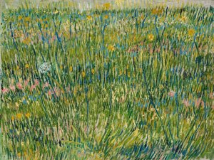 Patch of Grass, april-juni 1887 (olie på lærred) af Vincent van Gogh