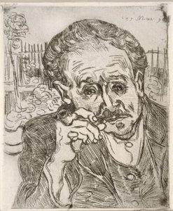 Portræt af dr. Gachet (Auvers-sur-Oise) af Vincent van Gogh