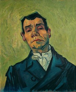 Portræt af Joseph-Michel Ginoux, 1888. af Vincent van Gogh